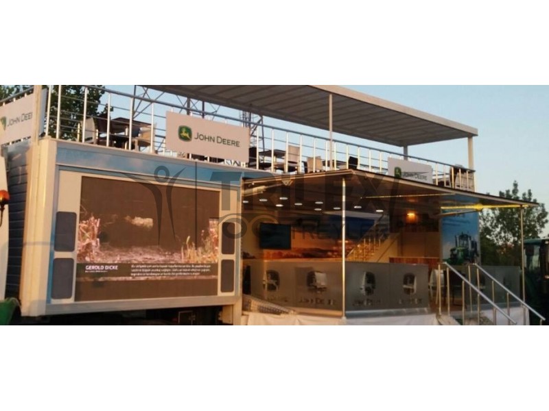 Mobile Marketing Semi Trailer