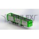 cargo transport moving floor with cover