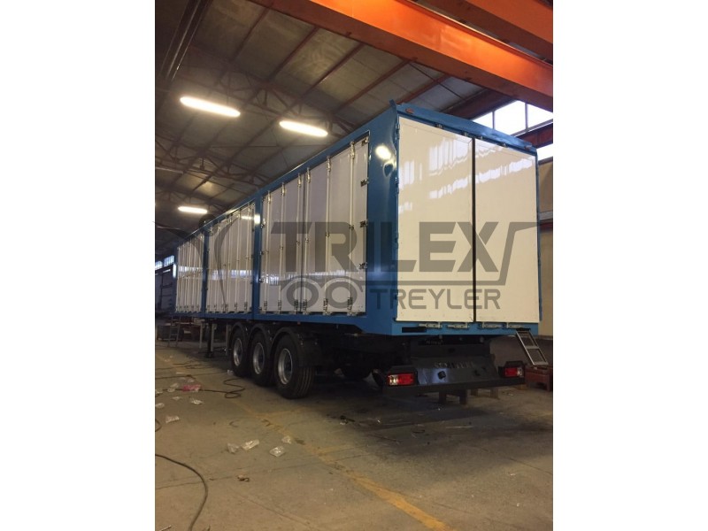 cargo transport moving floor with cover