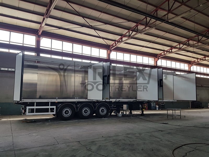 Kayar Taban ve Forklift Kargo Yarı Römork