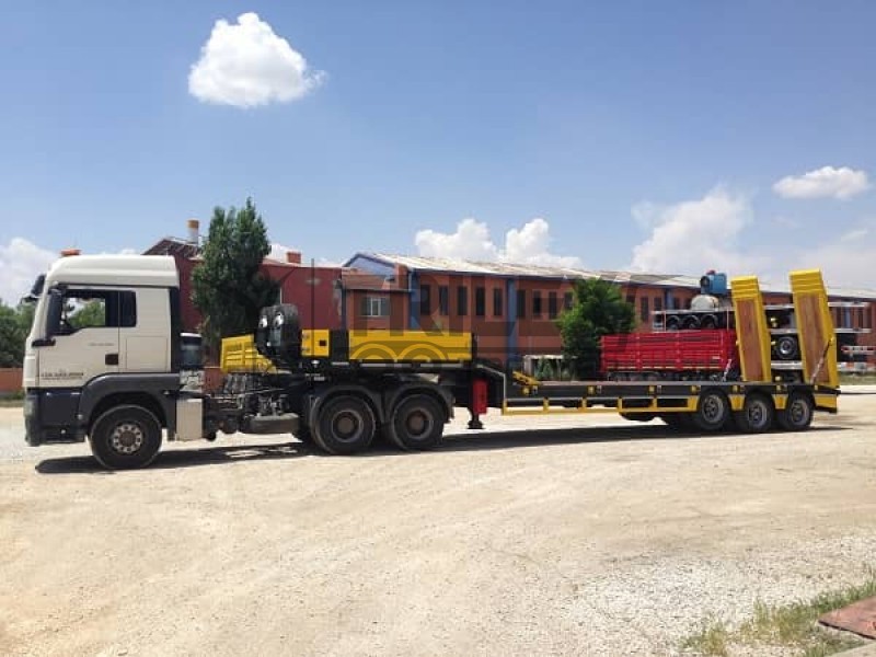 3 Axles Low-Bed Semi-Trailer