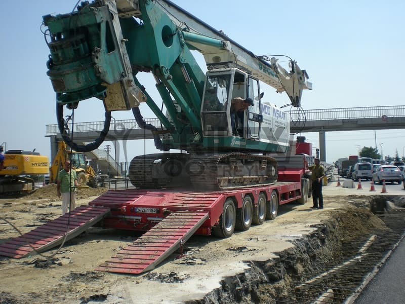 4 Axles Low-Bed Semi-Trailer