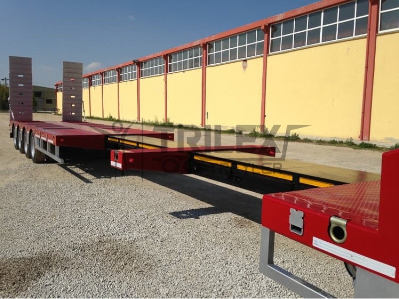 4 Axles Low-Bed