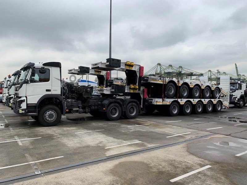 5 Axles Low-Bed Semi-Trailer