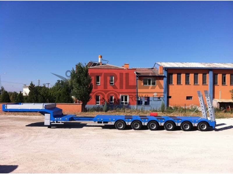 6 axle low-bed semi-trailer