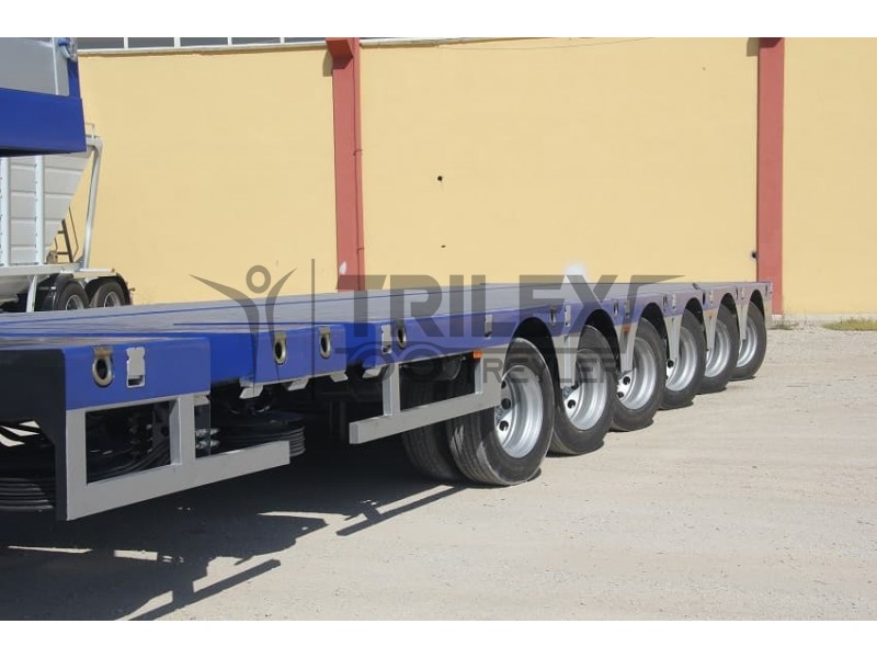6 axle low-bed semi-trailer