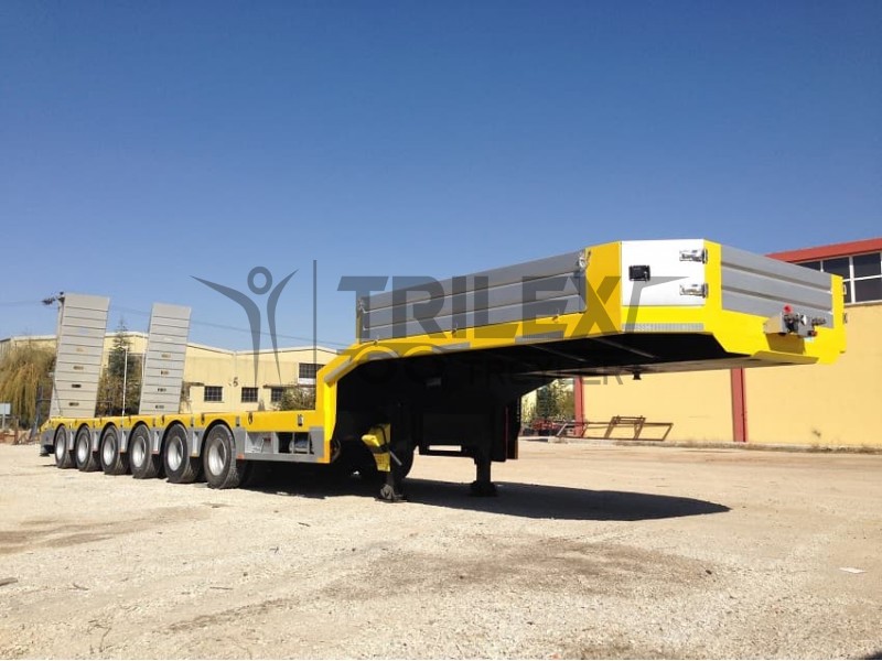 6 axle low-bed semi-trailer