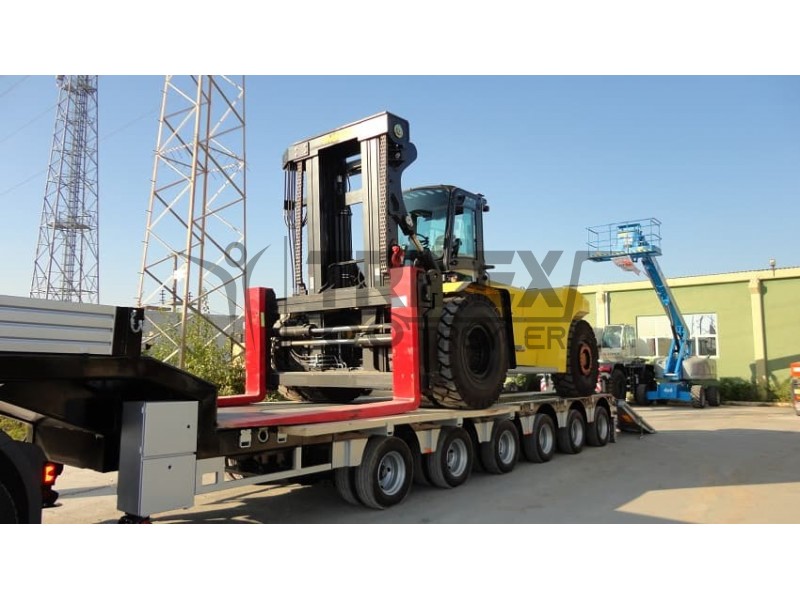 6 Axles Low-Bed Semi-Trailer