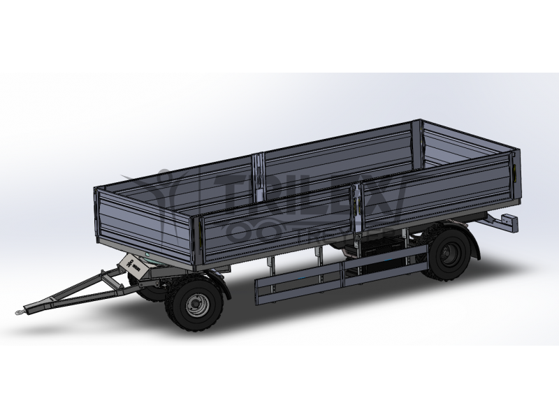 defence industry equipment transport trailer