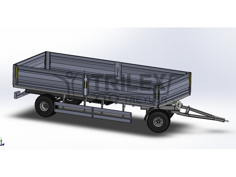 defence industry equipment transport trailer