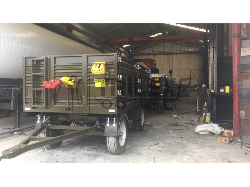 military cargo trailer with rotary arrow