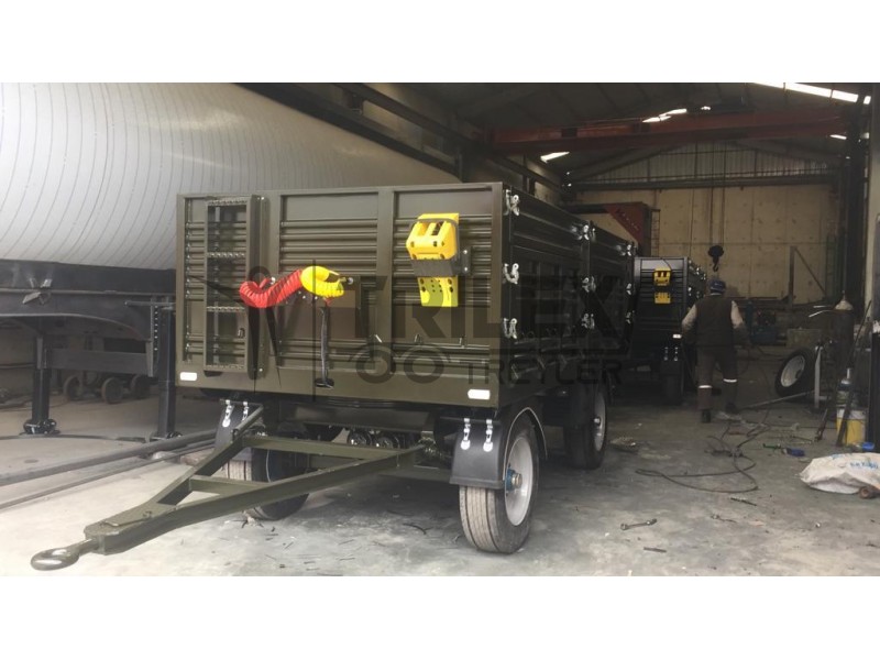 military cargo trailer with rotary arrow