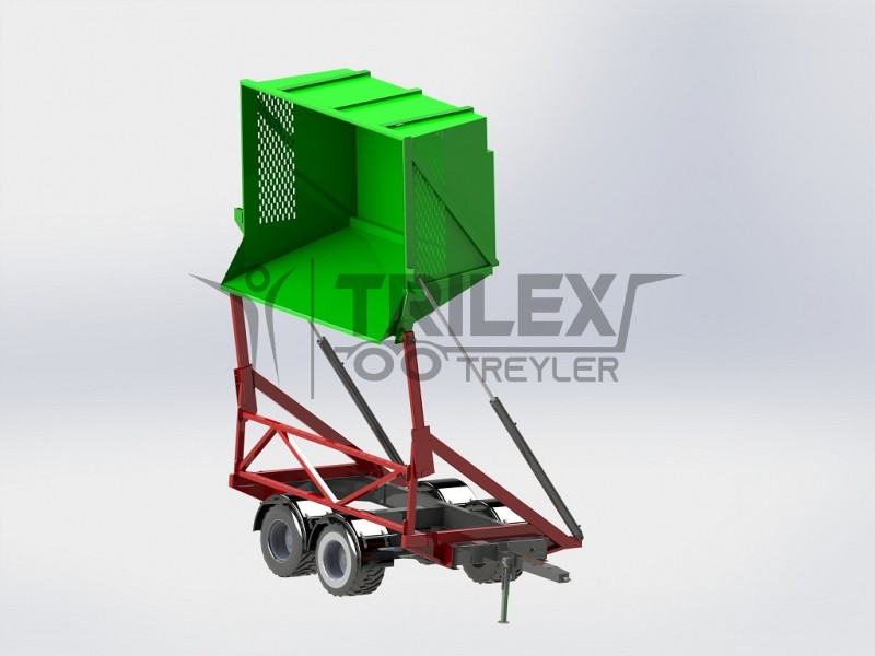 self tipping trailer