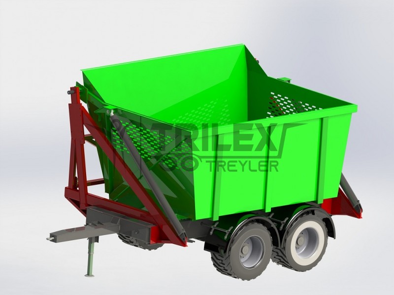 self tipping trailer