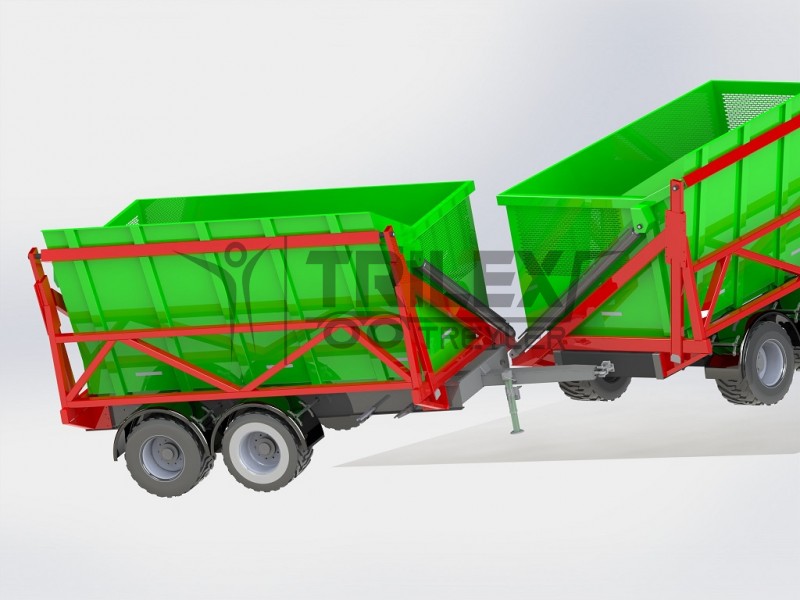 self tipping trailer