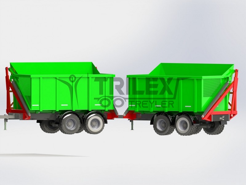 self tipping trailer