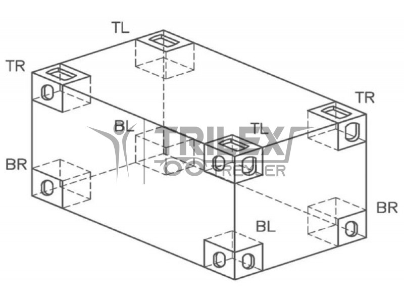 konteyner köşe bağlantısı