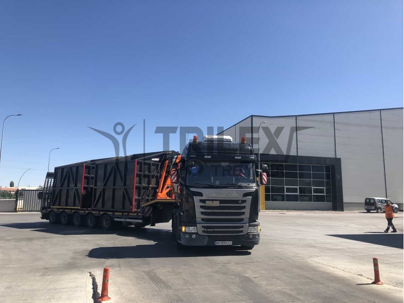 yüksek yana devirmeli şeker kamışı taşıma ekipmanı