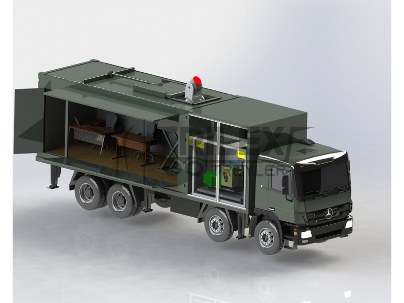 Military Truck Container