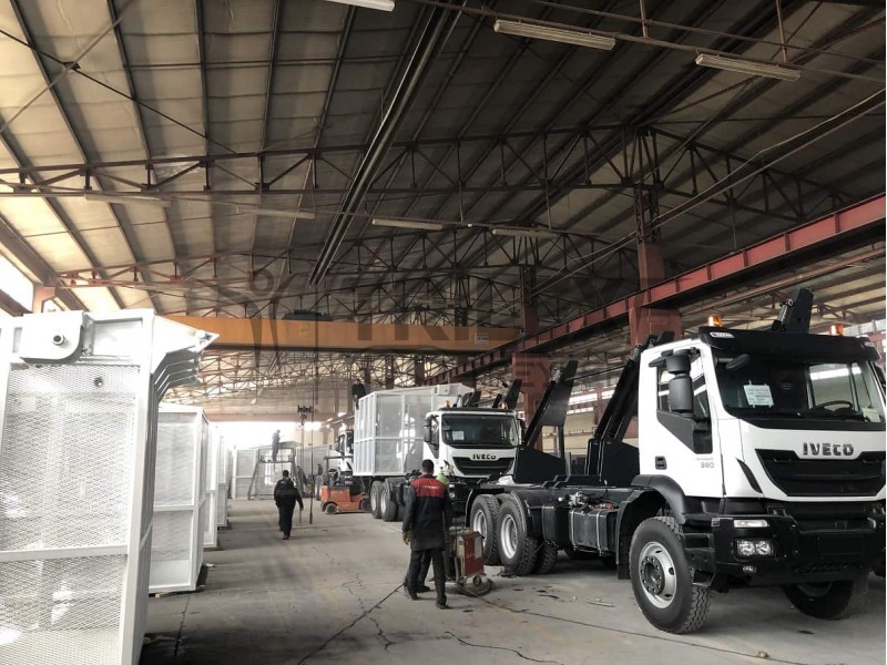 silaj hasadı için yüksek yana devrilir araç üstü damper