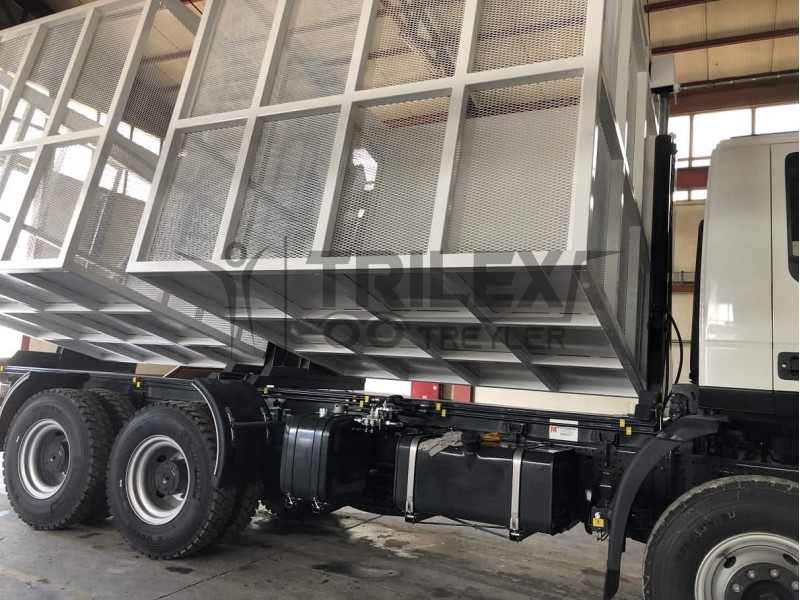 silaj hasadı için yüksek yana devrilir araç üstü damper