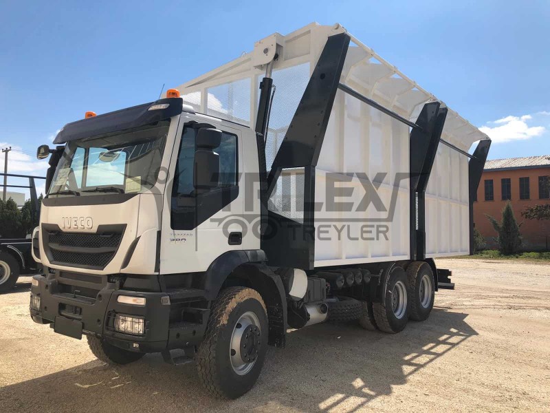 Sugar-cane Transport Side Tipper Equipment | High Dump Forage Wagons
