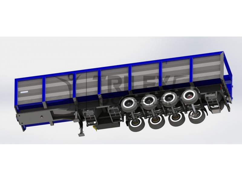 hopper bottom grain trailers
