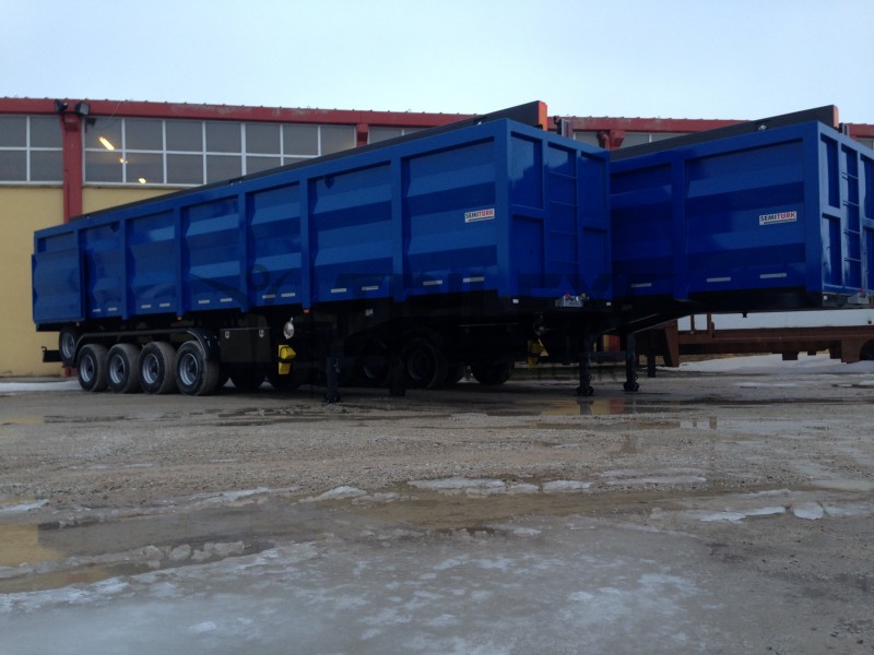 hopper bottom grain trailers