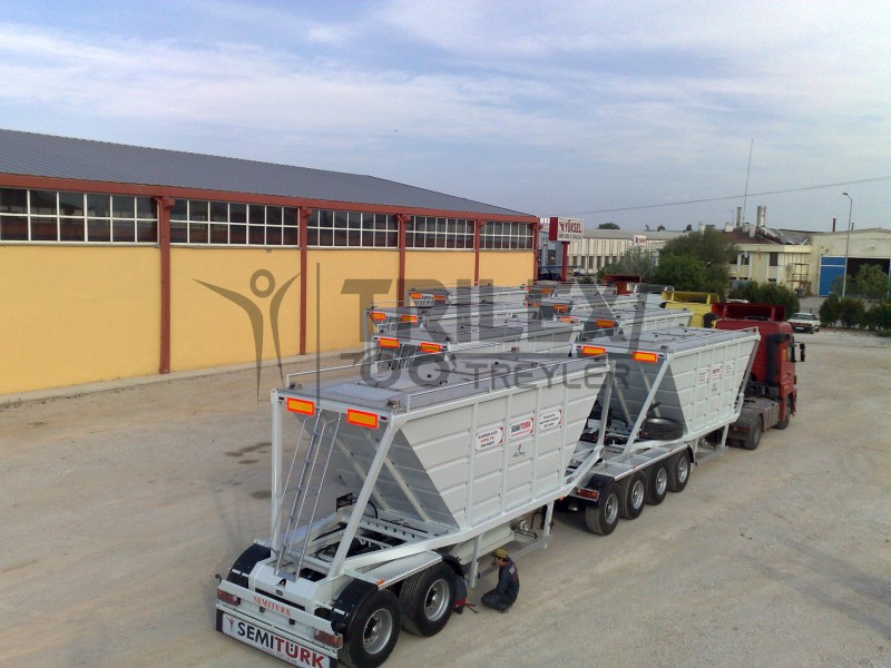 Double Bottom Dump / Hopper Grain Trailer
