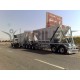 double bottom dump hopper grain trailer