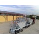 double bottom dump hopper grain trailer