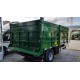 single axle farm rear tipping trailer