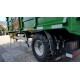 single axle farm rear tipping trailer