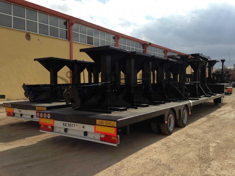 2 Axle Step Deck (Drop Deck - Drop Bed - Jumbo) Semi-Trailer