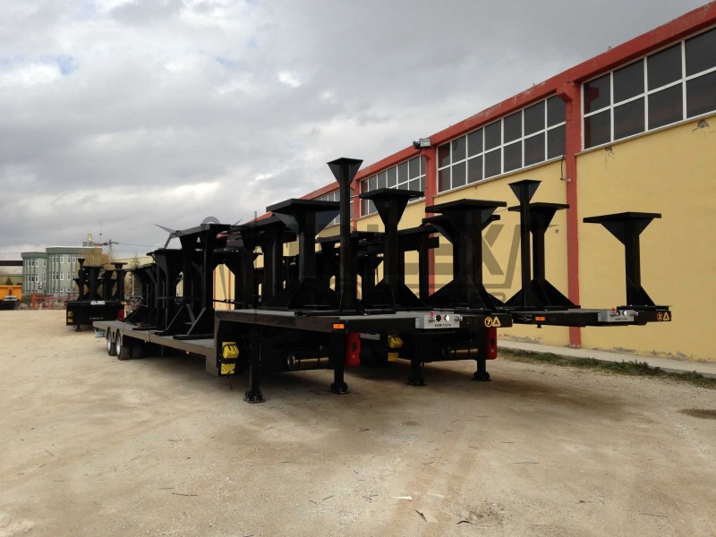 2 Axle Step Deck (Drop Deck - Drop Bed - Jumbo) Semi-Trailer