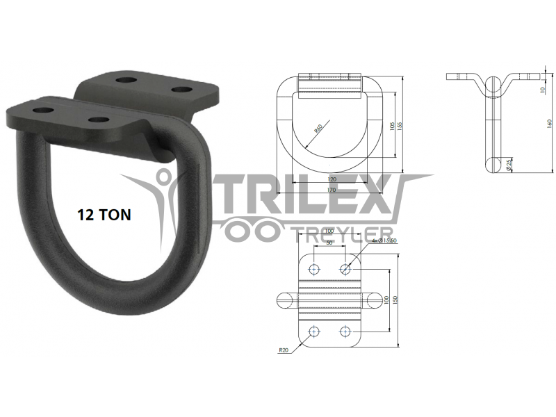 Weldable and Bolt Connected Forged Ro-Ro Ring