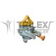 single handle semi-automatic twist-lock