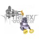 dual handle semi-automatic twist-lock