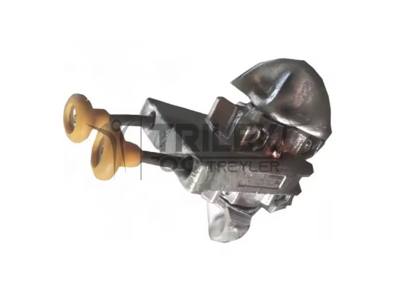 dual handle semi-automatic twist-lock