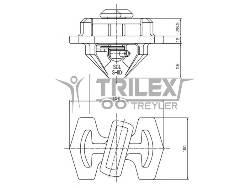 self-hanging stacker