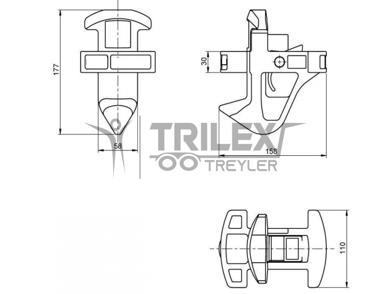 midlock twist-lock