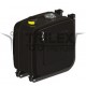 hydraulic oil tank with chassis side connection
