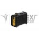rear of cab mounted rectangular oil tank