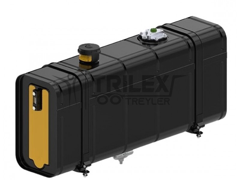 Cab Back / Rear Chassis Mounted Steel Oil Tank - 161 Liters