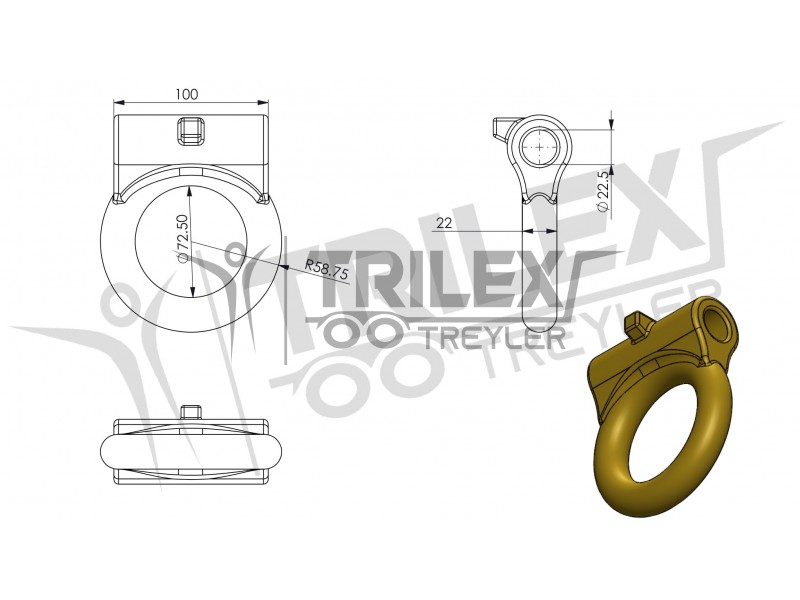 ro-ro ring lashing equipment