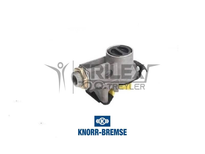K000954 Knorr-Bremse Yellow Coupling Head with Integrated Filter