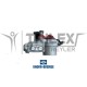 K000952 Knorr-Bremse filtreli kırmızı hava bağlantı başlığı