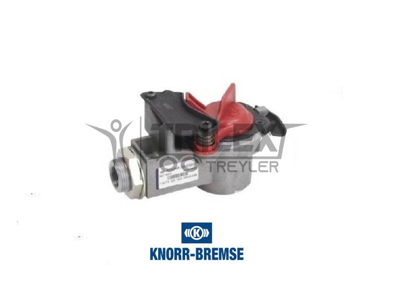 K000952 Knorr-Bremse Red Coupling Head with Integrated Filter