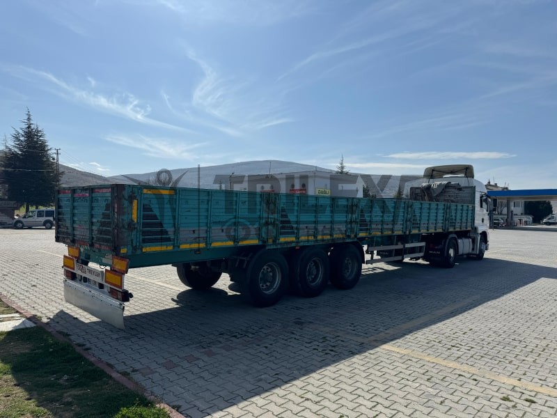 used flat-bed semi-trailer