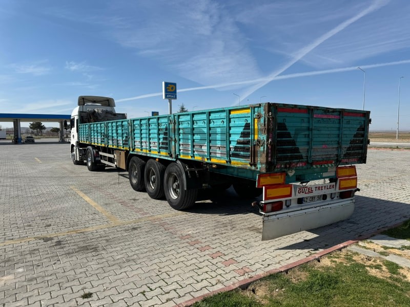 used flat-bed semi-trailer
